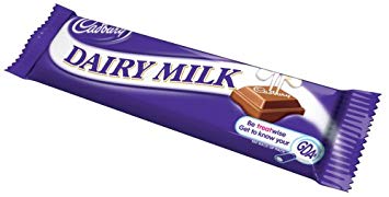 Cadbury Dairy Milk Chocolate Bar 140g England (12 Pack)