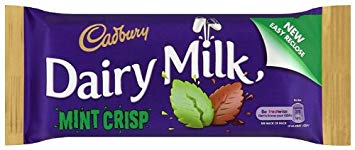 Cadbury Dairy Milk Mint Crisp Chocolate 54 g (Pack of 24)