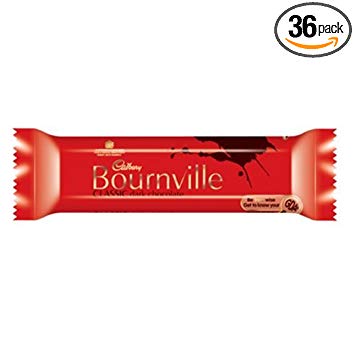 Cadbury Bournville Dark Chocolate - 36pk x 45g