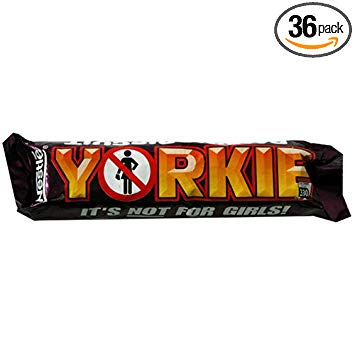 Yorkie Milk Chocolate Bars, Raisin & Biscuit, 1.87-Ounce Packages (Pack of 36)